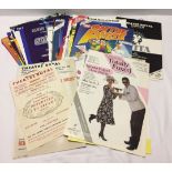 A large collection of original theatre posters - Plays, Musicals and Comedies. C1960-90s.