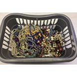 A large quantity of modern and vintage costume jewellery.