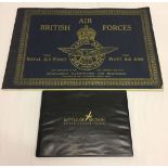 A WW2 Illustrated folder British Air Forces by The Illustrated London News together with a book