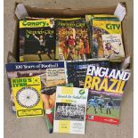 A large quantity of football programmes, mainly Norwich City FC, to include Milk Cup final and FA