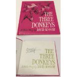 A copy of 'The Three Donkeys'. A bible story by David Kossoff, signed by the author.