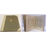 Royal Society Charter-Book signatures 1660-1949. Published in 1950.