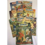 10 Rupert Adventures series comics.