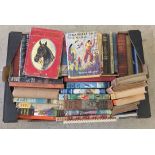 A large quantity of 1950s childrens story books to include: Biggles, Tom Sawyer and Uncle Toms