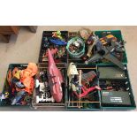 A large quantity of Action Man toys, vehicles and accessories.