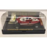 A boxed Scalextric C136 Ferrari 312 T3 Formula 1 car.