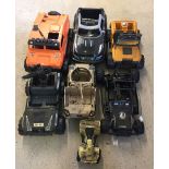 A quantity of Action Man 4x4 and off road vehicles.