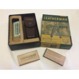 A boxed 'Leatherman Ware' multi-tool. Appears unused.