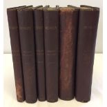 A 5 volume set and index - Ruskin Modern Painters. Ballantyre Press 1892 (Index George Allan 1888).