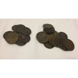 2 bags of Victorian & Edwards VII pennies and half-pennies.