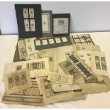 TW Camm Studios, a large collection of watercolour designs for residential windows.
