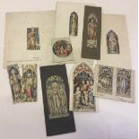 TW Camm Studios, a collection 10 small watercolours, largest 14cm x 6cm. All religious subjects.