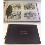 A book of 'Leech's Sketches - Pictures of Life & Character', from the collection of Mr Punch,