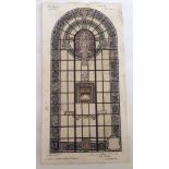 Pencil & watercolour sketch of South Nave window design by Walter Camm (attrib.) for Berkswich