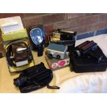 Collection of 6 vintage cine-cameras.