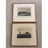 A pair of W.H. Corbin charcoal and pencil sketches of Ringwood Hampshire.