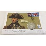 A 2005 Battle of Trafalgar Bicentenary coin cover.