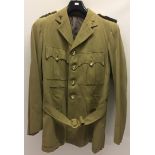 WW2 RAF Group Captains desert tunic with Doctors insignia & Kings Crown buttons.