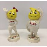 2 reproduction cast iron Esso money boxes.