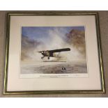 David Shepherd military aircraft Ltd Edition signed print - 653 Squadron