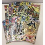 Approx 35 Marvel Elf Quest comics - USA issues c1980's inc #1