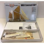 A boxed Will Everard 604 series 600 boat.