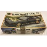 A Revell Porsche 928 Rally car 1:16 scale plastic kit - unmade