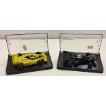 2 boxed Scalextric Formula 1 cars - C-126 Lotus and C-134 Renault