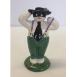 Royal Doulton Snowman 'Stylish' in rare alternative colourway.