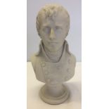 Parian Ware bust of Napoleon Bonaparte.