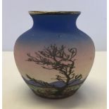 An Australian Trevor Pitt studio pottery vase.