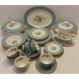 A quantity of Royal Doulton Rose Elegans tea and dinner ware.
