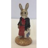 Royal Doulton Bunnykins 'Shopper' prototype in rare alternative colourway.