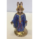 Royal Doulton Bunnykins 'Queen Guinevere' in rare alternative colourway.