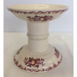 A Masons Ironstone ceramic ham stand.