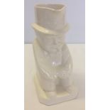 A Copeland Spode Winston Churchill white toby jug.