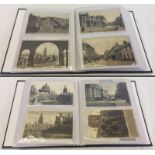 An album of approx 100 photographic postcards.