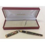 Boxed Sheaffer fountain pen.