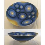 A Peter Lane 'Constellation' studio pottery bowl.