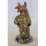 Royal Doulton Bunnykins 'Winter Lapland' in rare alternative colourway.