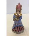 Royal Doulton Bunnykins 'Sundial' 'Not produced for sale' figure in rare alternative colourway.