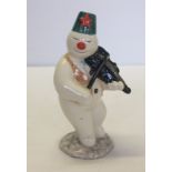 Royal Doulton Snowman 'Violinist' in rare alternative colourway.