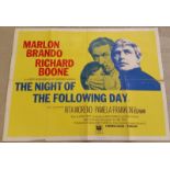 Vintage film quad poster.