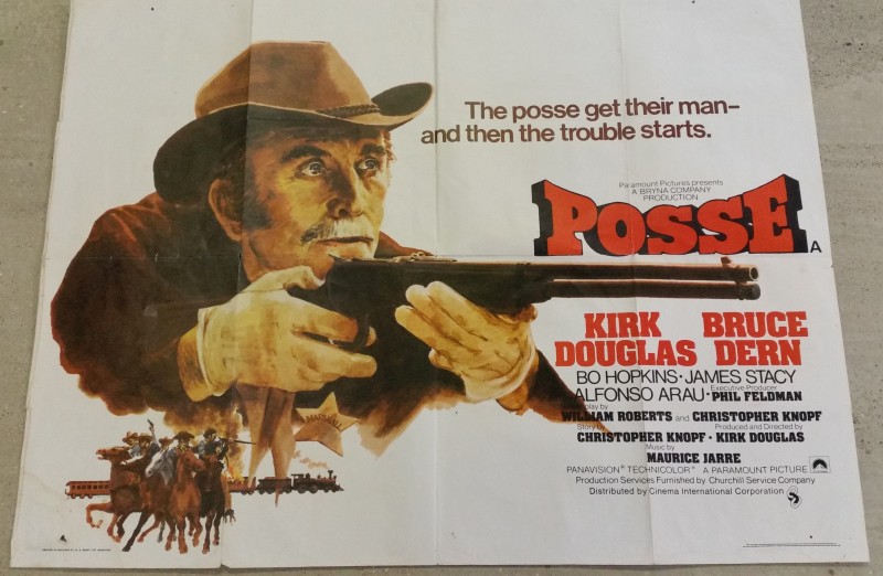 Vintage film quad poster.