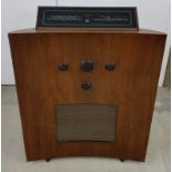 A vintage Art Deco style Murphy 188 radio.