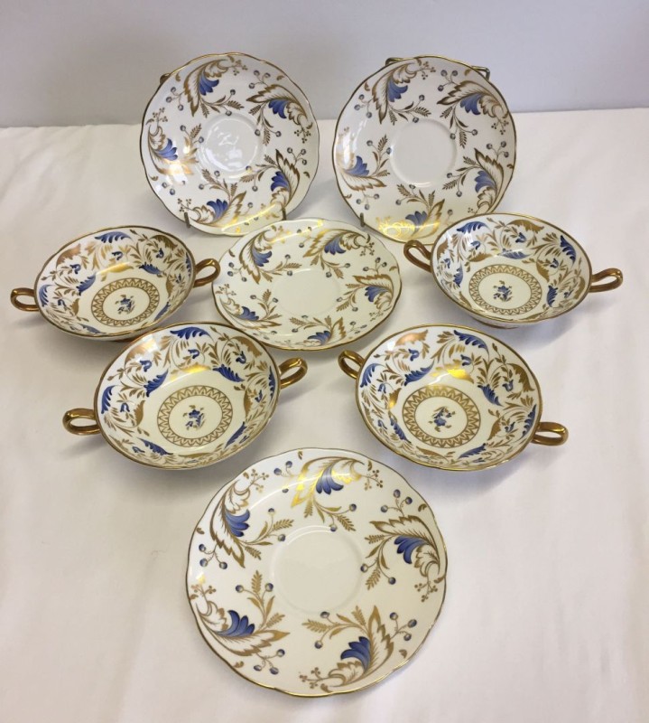 A collection of Tiffany & Co New York vintage china, made by Grosvenor.