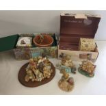 6 boxed Cherished Teddies figures.