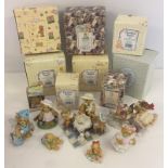 A quantity of boxed and unboxed Cherished Teddies figures.