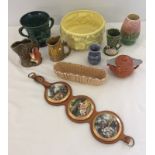 10 pieces of Sylvac ceramics