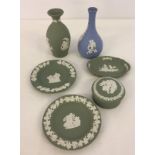 6 items of Wedgwood Jasperware.